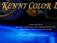 Tablet Screenshot of kennycolor.com